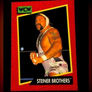 Rick Scott Steiner 1991 WWE Rookie RC Wrestling Card